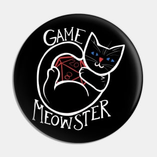 Game Meowster Pin