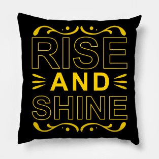 Rise and Shine Pillow