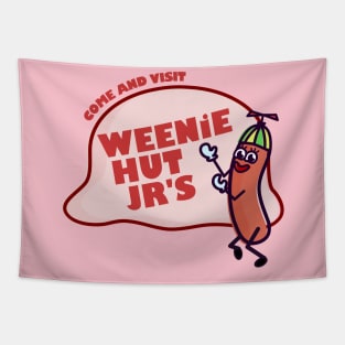 Weenie Hut Jr's Logo Tapestry