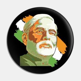 Narendra Modi India Prime Minister Namo BJP Supporter Pin