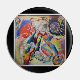 Wassily Kandinsky Abstract Art Pin