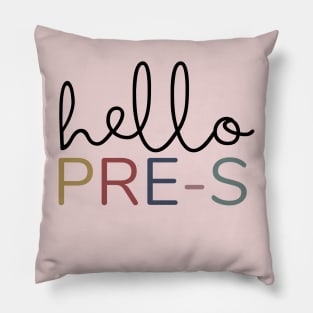 HELLO PRE-SCHOOL Pillow