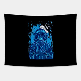 THE MONKEY OF SPACE Tapestry