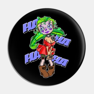 Girl Clown Pin