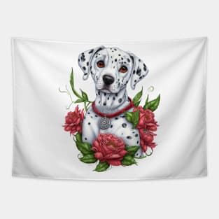 dalmatian dog lovers Tapestry