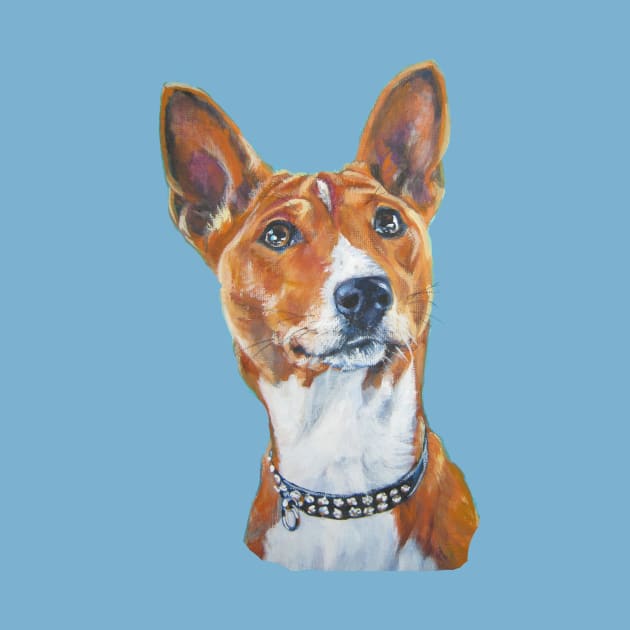 Basenji Fine Art Painting by LASHEPARD