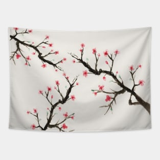 Cherry Blossoms Tapestry