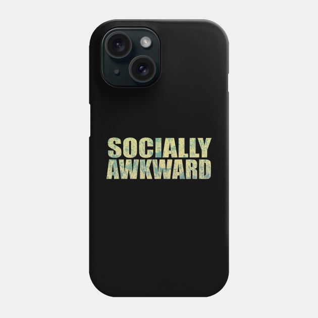 Socially Awkward Phone Case by RileyDixon