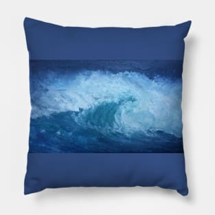 Stormy Sea of E-motions Pillow