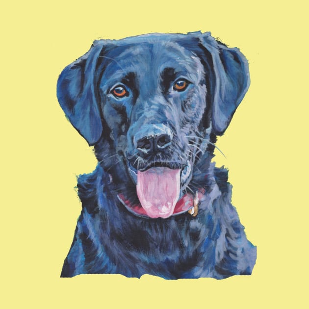 Labrador Retriever Fine Art Painting by LASHEPARD