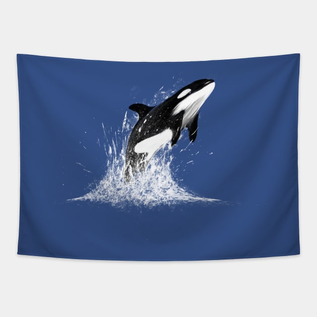 orca's can fly Tapestry by martinskowsky