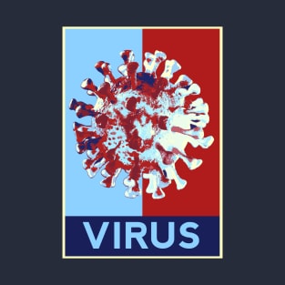 Virus Pop Art Design T-Shirt