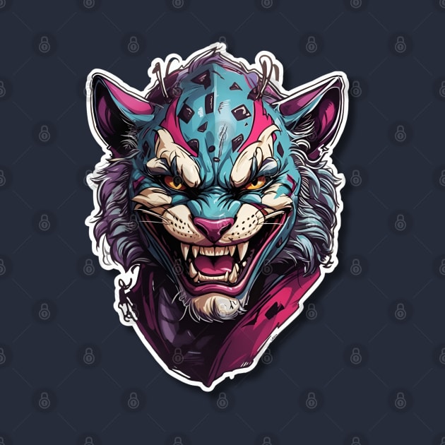 Evil Grinning Panther by Providentfoot