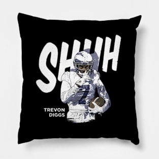 Trevon Diggs Dallas Shhh Pillow