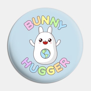 Bunny Hugger // Greta Thunberg Alias Tribute Pin