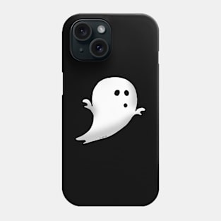 cute white ghost Phone Case