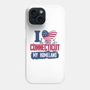 Connecticut my homeland Phone Case