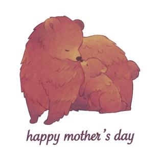 Happy Mother's Day - Mama Bear and Cub T-Shirt