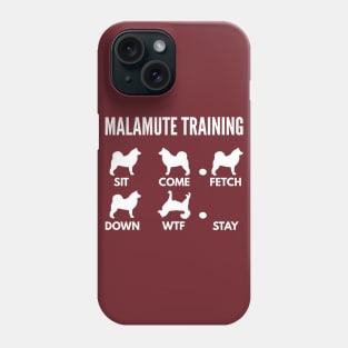 Malamute Training Malamute Dog Tricks Phone Case