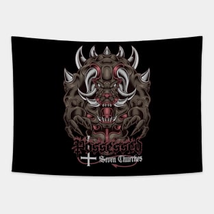 Possessed Seven Churches Tapestry