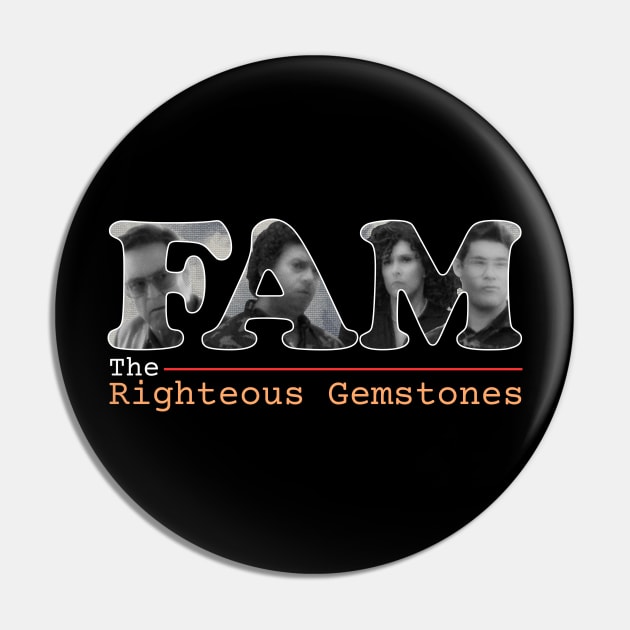 The Righteous Gemstones Pin by Zee Imagi