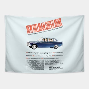 HILLMAN SUPER MINX - advert Tapestry