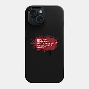 Roll Call (Cream and Red) Phone Case