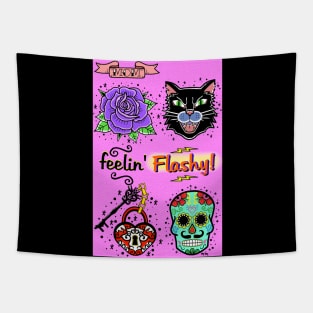 "Feelin' Flashy" Tapestry
