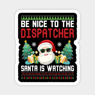 Christmas Dispatcher Magnet