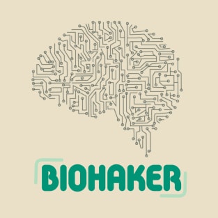 biohacker bio hack brain healthy technology T-Shirt