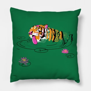 Tiger Lily Pillow