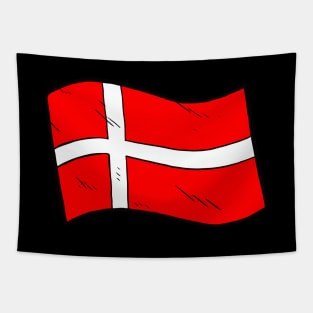 Flag of Denmark Tapestry