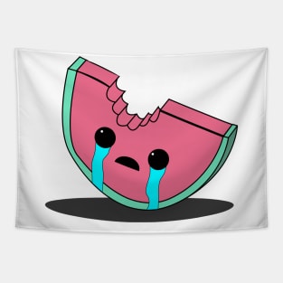 crying watermelon Tapestry