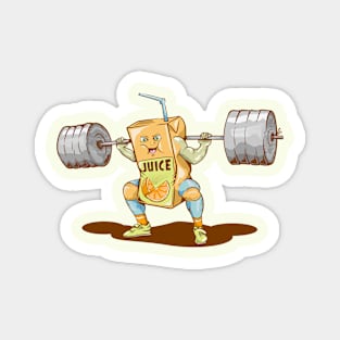 Juice box gym steriods Magnet