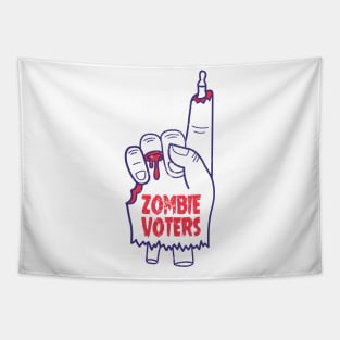 Zombie Voters Tapestry