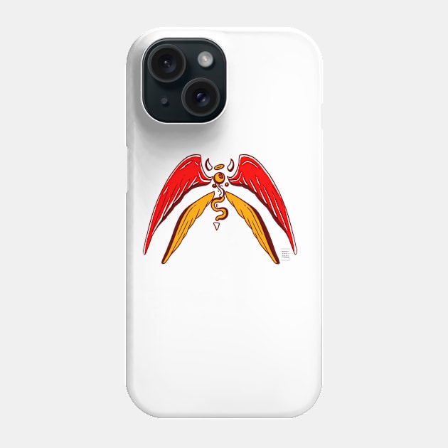 Orad Angel Eye Phone Case by kenallouis