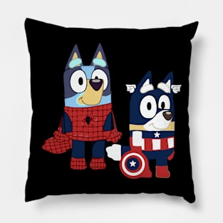 cosplay bluey hero Pillow