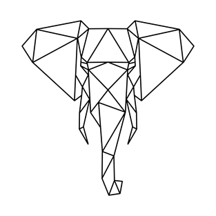 Geometric elephant T-Shirt