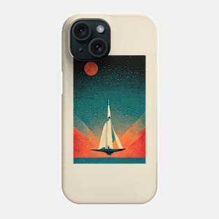 Sailing through Space Phone Case