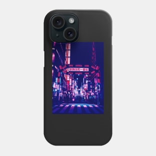 Shinjuku street Japan Phone Case