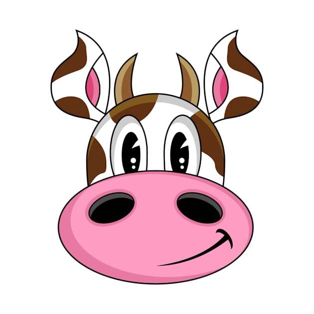 Cartoon Cow by markmurphycreative