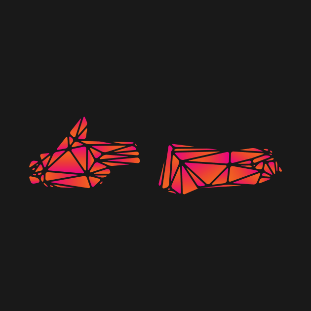 Run the Jewels Hands Logo by Pufahl