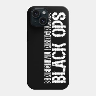 Black Ops patch v.1 Phone Case