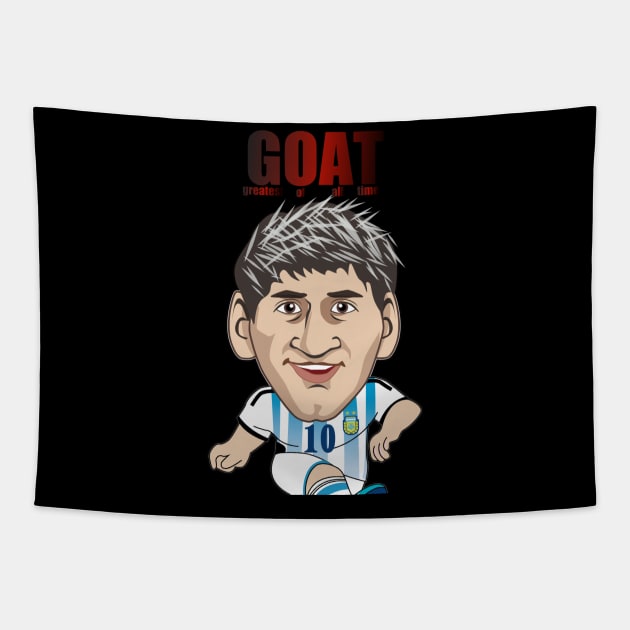 Messi 10 Tapestry by Mahbur99