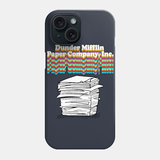 The Office Dunder Mifflin Paper Company Phone Case by DankFutura