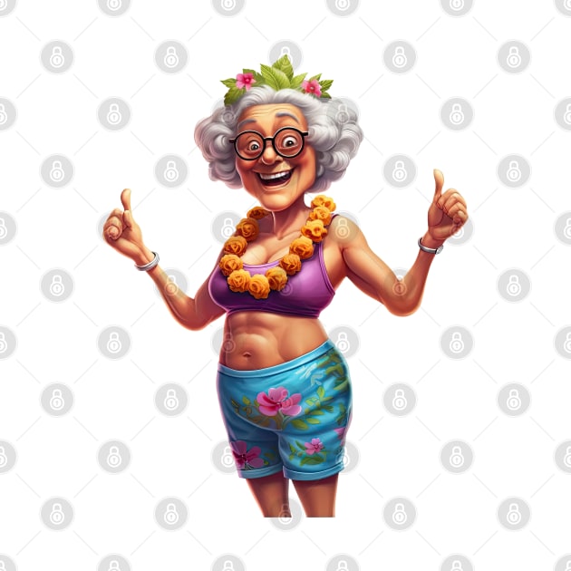 Summer Grandma #3 by Chromatic Fusion Studio