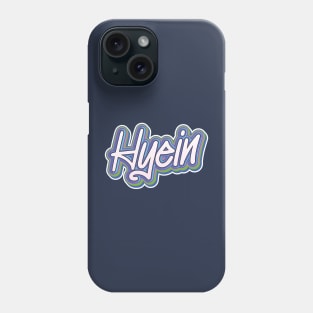 New Jeans Newjeans Hyein name graffiti text typography tokki bunnies | Morcaworks Phone Case