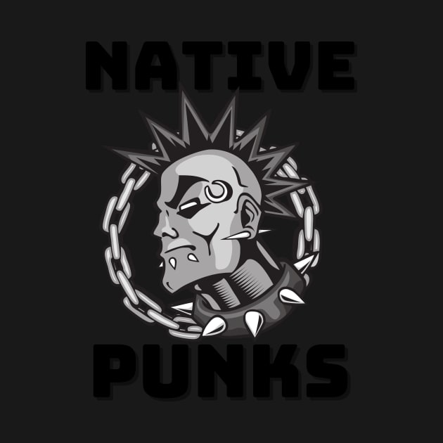 Native Punks by glumwitch