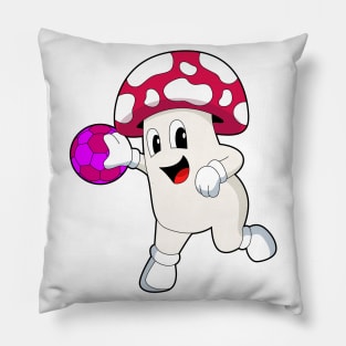 Mushroom Handball player Handball Pillow