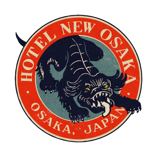 Vintage Osaka Japan Hotel by Kujo Vintage